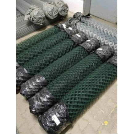 Сітка "Рабиця" з ПВХ покриттям 35х35, діаметр 2,3, висота 2 м для забору від виробника