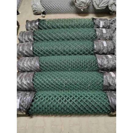 Сітка "Рабиця" з ПВХ покриттям 35х35, діаметр 2,3, висота 2 м для забору ціна в Україні