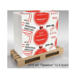 Пенопласт EPS 60 «Премиум» 12.5 кг/м3 1000мм*1000мм, 20мм