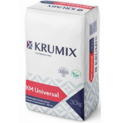 Гіпсова штукатурка KM Universal, ТМ Крумікс, 30 кг
