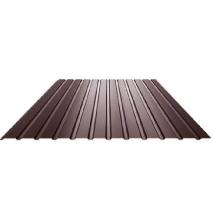 Профнастил Т-10 (1200*2000), RAL 8017, 0,4 мм, мат Профнастил Т-10 (1200*2000), RAL 8017, 0,4 мм, мат